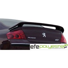 Peugeot 407 Spoyler Boyasız
