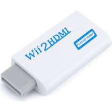Nintendo Wii Hdmı Hd Tv Kablo Çevirici Dönüştürücü Adaptör