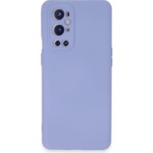 The Gencoo One Plus 9 Pro Kılıf Nano Içi Kadife Silikon - Mavi