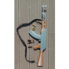 Oko Design Ak-47 Akm Figür Silah ( Çalışmaz Sadece Dekordur) Gerçek Boy