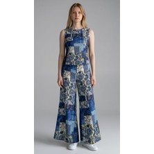 Nikitas Design Patchwork Desenli Viskoz Ikili Takım