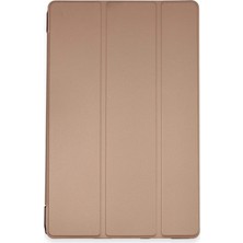 The Gencoo Etc Apple Ipad Pro 13 (2024) Kılıf Tablet Smart Kılıf - Rose Gold Tr