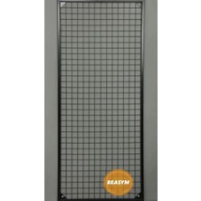 Beasym Sık Telli Tel Raf - Tel Pano Stand, Duvar Askılığı 60X150 cm