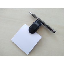 Dnz Not Al Tutucu (4 Adet) Vantuzlu (Siyah) (Kart Tutucu) Not Tutucu, Not Defteri Tutucu
