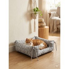 RedCatDog Bohem Stil Bağcıklı Kedi Yatağı