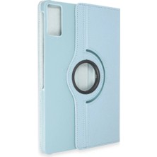 The Gencoo Etc Huawei Honor Pad 10 12.1 Kılıf 360 Tablet Deri Kılıf - Turkuaz Tr