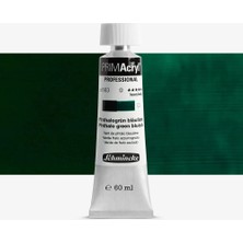 Schmincke : Primacryl Akrilik Boya : 60 ml : Phthalo Green Bluish