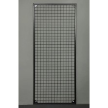 Beasym Sık Telli Tel Raf - Tel Pano Stand, Duvar Askılığı 60X150 cm