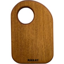 Rikkat Ahşap Arva Masif Ahşap Küçük Boy Kesme Tahtası - Sunum Tahtası