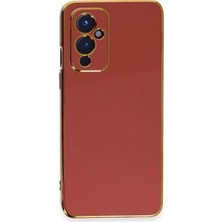 The Gencoo One Plus 9 Kılıf Volet Silikon - Kırmızı