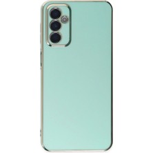 The Gencoo Samsung Galaxy M23 Kılıf Volet Silikon - Açık Yeşil