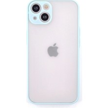 The Gencoo Iphone 15 Plus Kılıf Montreal Silikon Kapak - Turkuaz