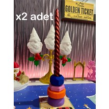 3dvibeswithmerve Candy Twist Nordic Şamdan Mumluk