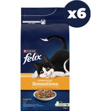Felix Farmhouse Sensations Tavuklu ve Hindili 2 x 6 kg Yetişkin Kuru Kedi Maması