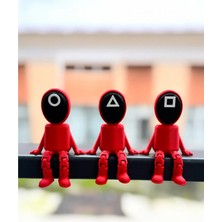 Oko Design Squid Game Figür Muhafız 3'lü Set