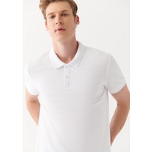 Mavi Beyaz Polo Tişört 88043620