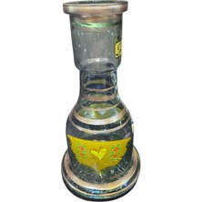 JOVO Nargile Desenli Cam Şişe
