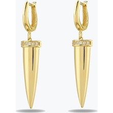 Goldium Jewellery Taş Detaylı Mona Küpe