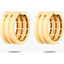 Goldium Jewellery Altın Halka Küpe