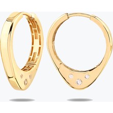 Goldium Jewellery Taşlı Vision Küpe
