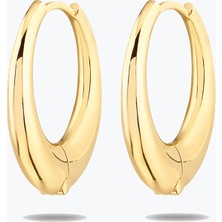 Goldium Jewellery Taş Detay Boyut Küpe