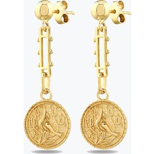 Goldium Jewellery Altın Kuşlar Küpe