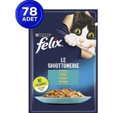 Felix Ton Balıklı Yaş Kedi Maması 85 gr x 78 Adet