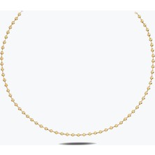 Goldium Jewellery Top Zincir Sade Kolye