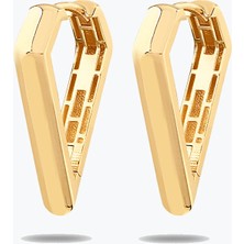 Goldium Jewellery Altın Labirent Küpe