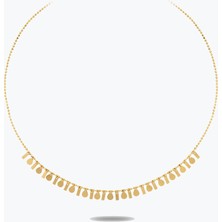 Goldium Jewellery Altın Lamella 2 Kolye