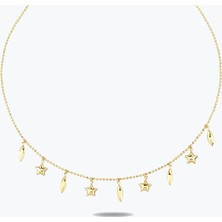 Goldium Jewellery Altın Tasarım Yıldız Kolye