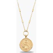 Goldium Jewellery Minimal Zincir Kalpler Uç Kolye