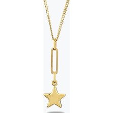 Goldium Jewellery Altın Tasarım Yıldıız Kolye