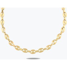 Goldium Jewellery Altın Rich Kolye