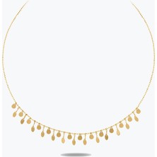 Goldium Jewellery Altın Lamella Kolye