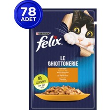 Felix Tavuklu Yaş Kedi Maması 85 gr x 78 Adet