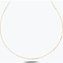 Goldium Jewellery Minimal Sık Çubuk Kolye