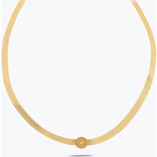 Goldium Jewellery Göz Figür Choker