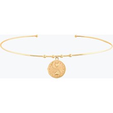 Goldium Jewellery Kalpler Damga Uçlu Tel Choker