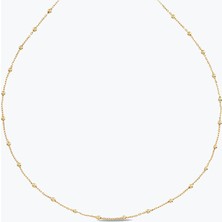Goldium Jewellery Minimal Top Detay Choker