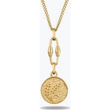 Goldium Jewellery Tasarım Başak Damga Kolye