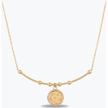 Goldium Jewellery Gece Damga Tel Kolye