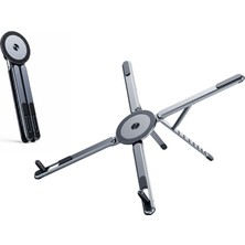 AZT Ayarlanabilir Magsafe Manyetik Evrensel Seyahat Çok Fonksiyonlı Telefon Tablet Laptop Standı Tripodu