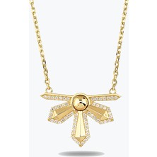 Goldium Jewellery Altın Taşlı Tasarım Kolye