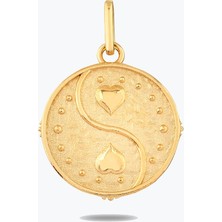 Goldium Jewellery Kalpler Damga Kolye Charm