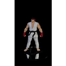 Arez Figür Street Fighter Ryu Figür 22 cm El Boyama Koleksiyonluk Dekoratif 3D Baskı