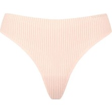 Body By Victoria Body By Victoria Çizgili Tanga - Sıcak Pembe