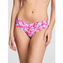 Pink Lazer Kesim Tanga - Şeker Kalpler Baskı