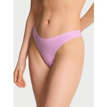 Victoria's Secret Derin Bacak Kesimli Scoop Tanga - Toz Pembe