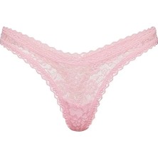 The Lacie Dantelli Ultra Mini Tanga - Açık Pembe